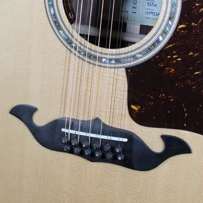 Taylor 855e Legacy Jumbo 12-String Hand Signed Label Acoustic-Electric Guitar image 10