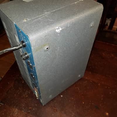 Bell PM-33 Pacemaker Mono 33 Watt Tube PA Amp dual 6L6GB 1959 - Blue, Beige, Textured Grey image 18
