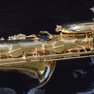 Selmer Series II Baritone Sax-just serviced 1987 Original lacquer image 14