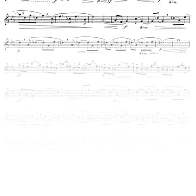 Wagner - Solo of Tristan - for English horn image 2