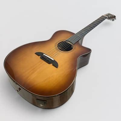 Alvarez AGE95CESHB Grand Auditorium Red Cedar/Macassar Ebony Acoustic-Electric Guitar - Shadowburst image 13