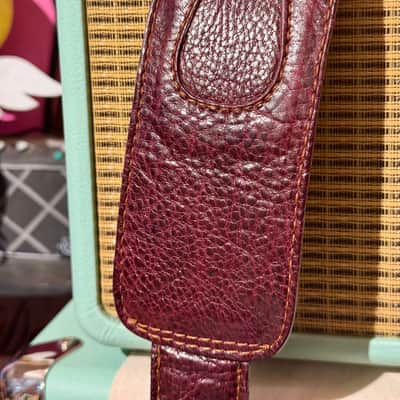 Blue Bell Straps PARIS TEXAS Special Collection EXCLUSIVE for Al’s Music Factory  OLD CHERRY CIERVO image 9