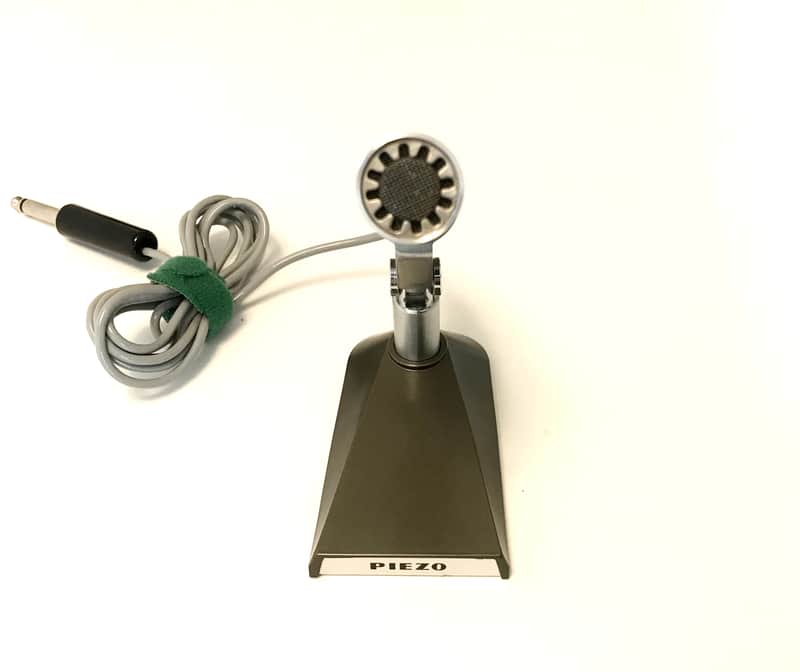 Vintage 1960's Piezo DX-75 HiZ Dynamic Microphone- Harmonica Mic