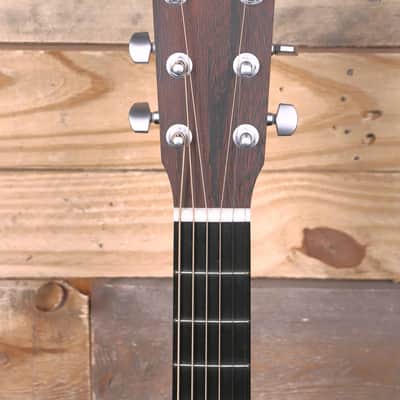 Martin D Jr E Acoustic/Electric Guitar Natural w/ Case image 6