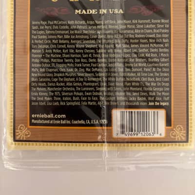 Ernie Ball 2063 Earthwood 80/20 Bronze 5-String Banjo Bluegrass Strings (9-20w) 2010s - Bronze image 2
