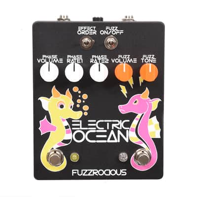 Fuzzrocious Electric Ocean Fuzz-Phaser Pedal (CME Exclusive) image 1