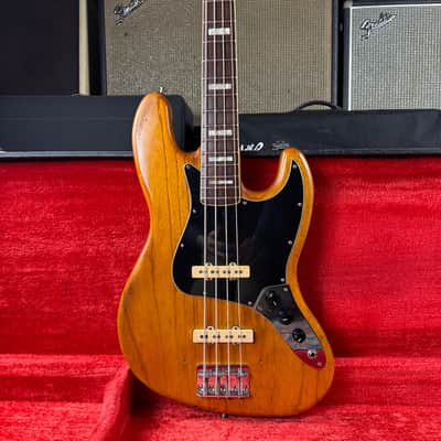 Fender USA Jazz Bass Ash Nitro Refinish DiMarzio PAF Pickups Hard Case - 1979 image 1