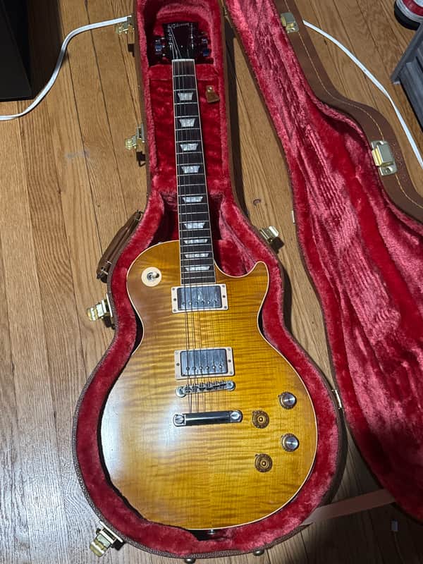 Gibson Kirk Hammett "Greeny” Les Paul Standard﻿﻿ 2023 - Present - Greeny Burst image 1
