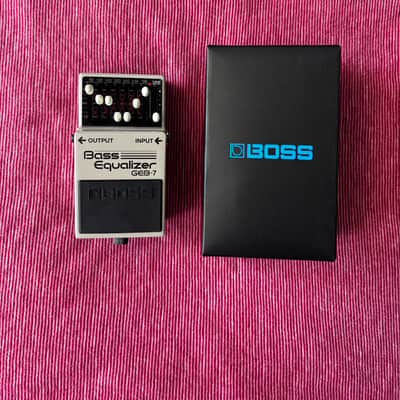 Boss GEB-7 Bass Equalizer (Silver Label) 1995 - Present - Gray image 2