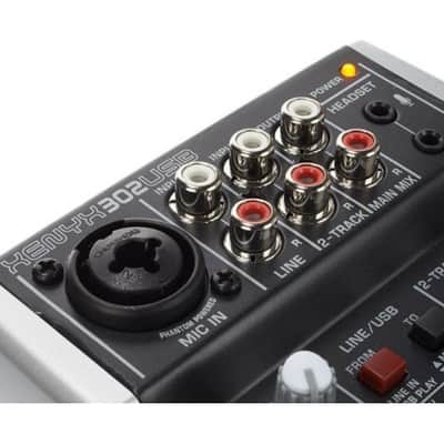 Behringer Xenyx 302 Usb Mixer Passivo 5 Ingressi + Interfaccia Audio Usb + Software Tracktion image 5