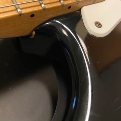 Fender Mexican Standard Stratocaster “squier series” 1995 Black image 6