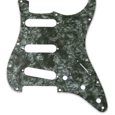 Stratocaster USA 3 ply Dark Perloid Pickguard PG0552-052 image 1