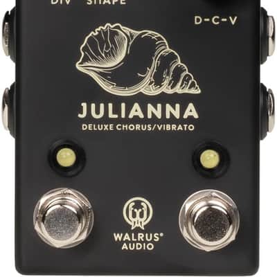 Walrus Audio Julianna Deluxe Chorus/Vibrato Pedal - Black image 1