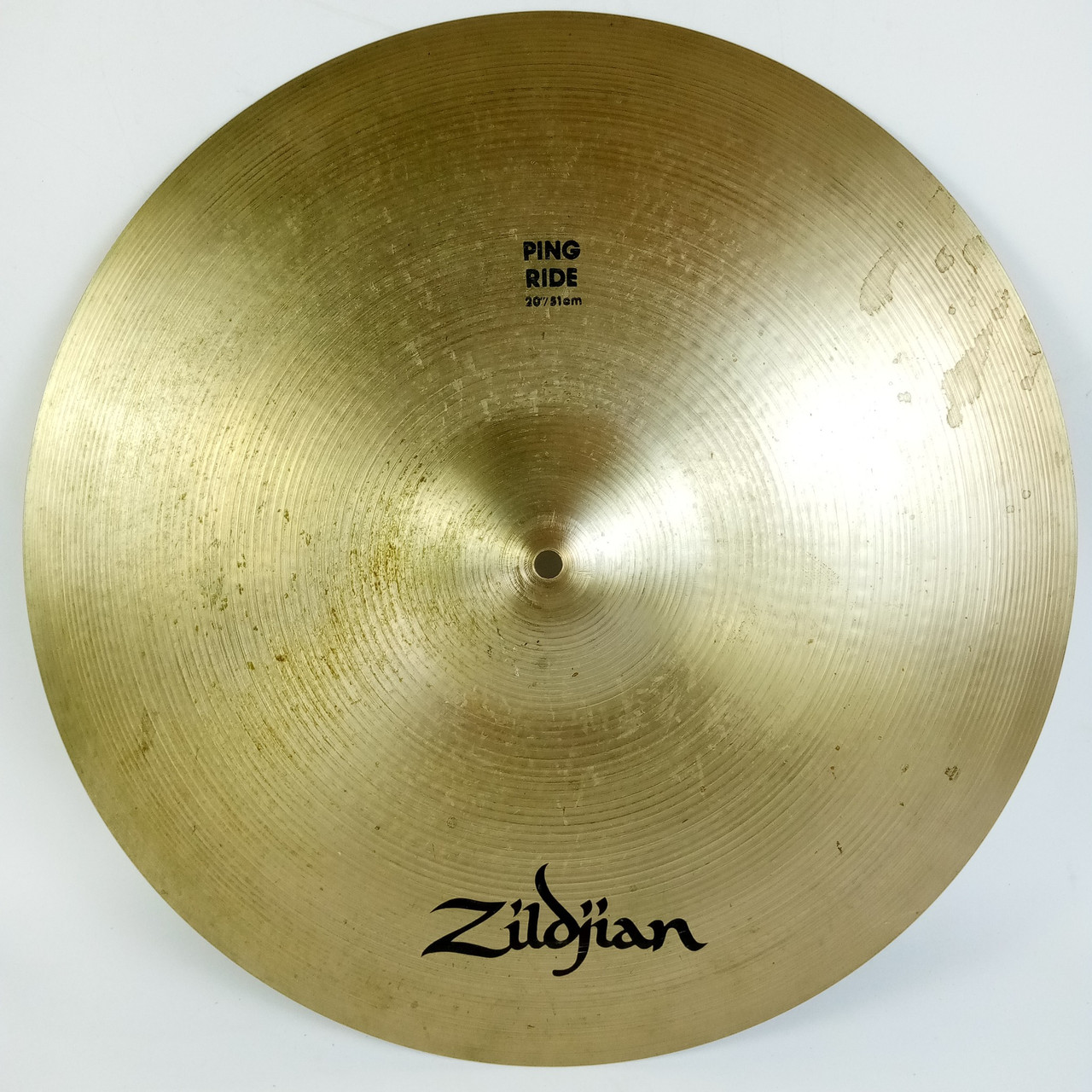 Zildjian 20" 80s Vintage "Ping Ride" 2686g Avedis Turkish B20-Bronze Cymbal USA — main photograph