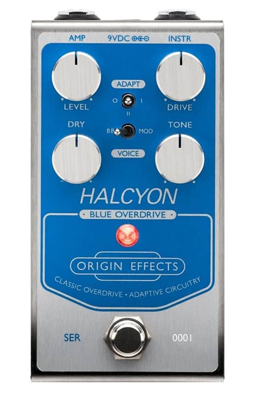 Origin Effects Halcyon Blue Overdrive "Free Shipping in the USA" image 1