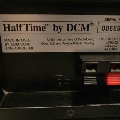 Vintage DCM Half Time Bookshelf Speaker Pair made in Ann Arbor image 5