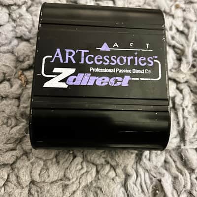 ART ZDirect Professional Passive Direct Box 2010 - Present - Black image 1