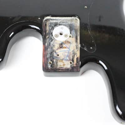 1981-1982 Vintage Fender Jazz Bass BLACK Body USA 1980s image 8