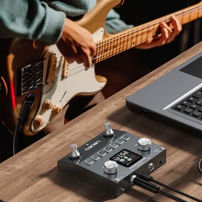 LEKATO Multi Effects Guitar Pedal Effect with 6 Effects Modules 80 Presets 20 IRs BT Audio Headphone Output image 6