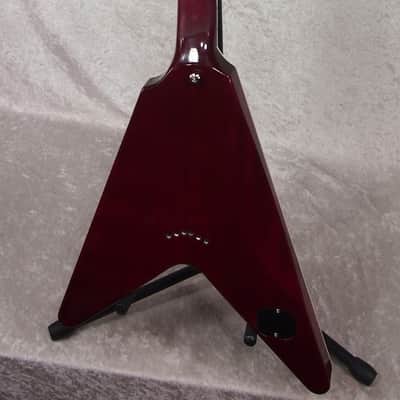 NEW! Schecter V-1 Custom 254 electric guitar in trans purple finish image 6