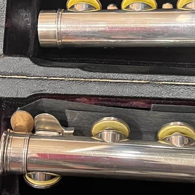 L.L. Lebret Art Nouveau Flute 1900 -Sterling Silver image 17