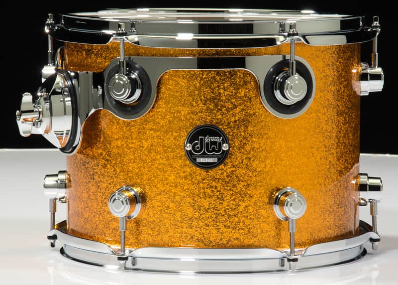 DW Performance Series 9x12 Tom - Gold Sparkle image 1