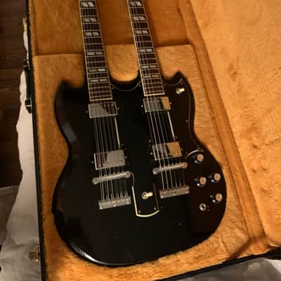Gibson Custom Shop Slash '66 EDS-1275 Doubleneck (Signed, Aged) 2019 - Aged Ebony image 6
