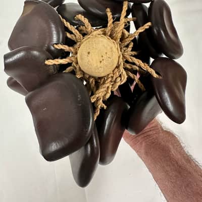 Seed Pod Nut Rattle Shaker, Sound Effect, 2" Pods, 12" Length-NEW image 10