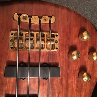 Warwick  Streamer 1991 Natural lined Fretless image 4