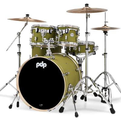 PDP Concept Maple - Satin Olive, Chrome Hardware 5 Piece (PDCM2215SO) image 3