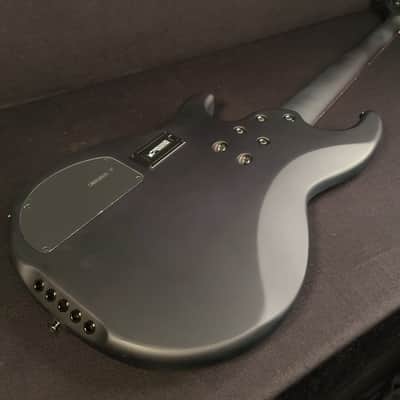 Yamaha BB735A Active 5 String Matte Black Bass w/bag image 17