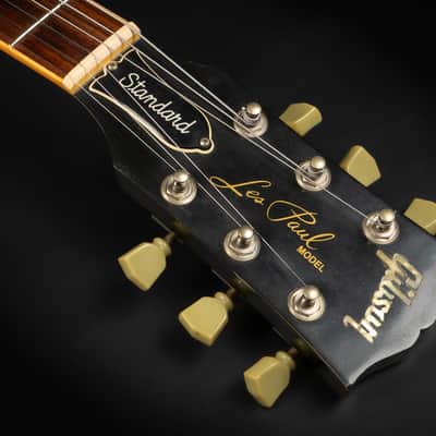 1996 Gibson Les Paul Standard - Ebony | USA Vintage Good Wood Era 490R 498T Humbucker | OHSC image 9