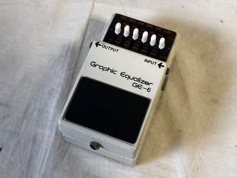 Boss GE-6 Graphic Equalizer | Reverb Canada