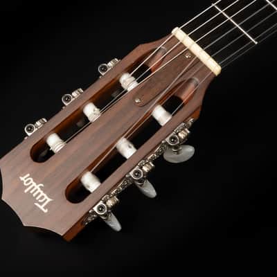 2012 Taylor 312ce-N LH - Natural | USA All Solid Crossover Classical Lefthand Guitar Nylon Cutaway Pickup | OHSC image 8