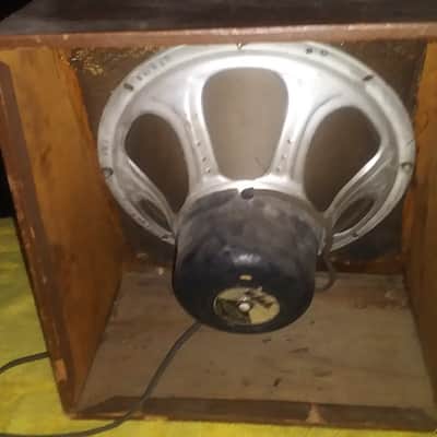 Vintage Tweed Ext Cabinet 50's 60s w Utah Speaker USA Project amp 50s image 5