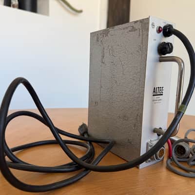 Altec 165A & 21D Lipstick Tube Condenser Microphone w/ RECAPPED 525A Power Supply image 4