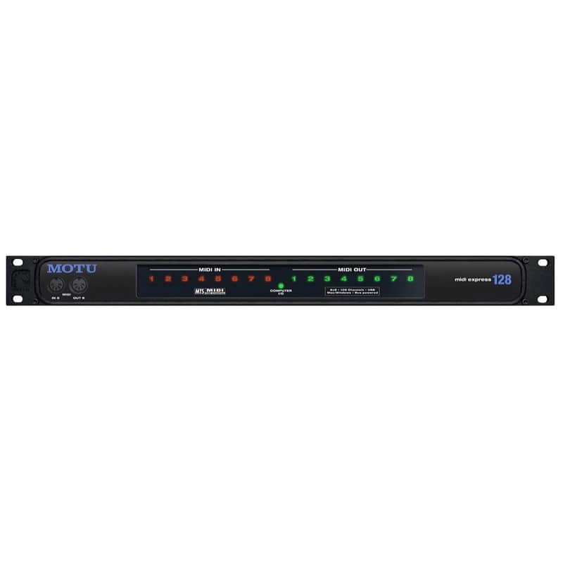 MOTU MIDI Express 128 USB MIDI Interface image 1