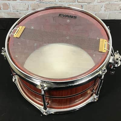 Doc Sweeney ( Danville Drumworks) 7x12 Padauk w/ Wheat Stripe image 9