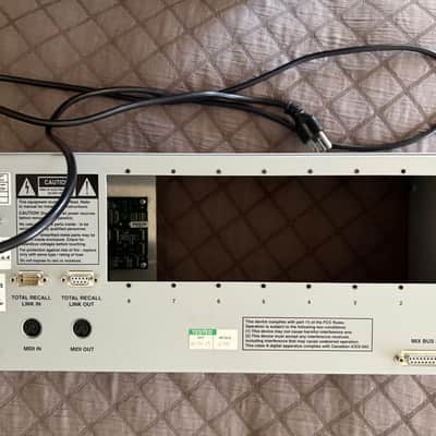 Solid State Logic X-Rack 8-Slot Modular Frame 2006 - 2020 - Silver image 1