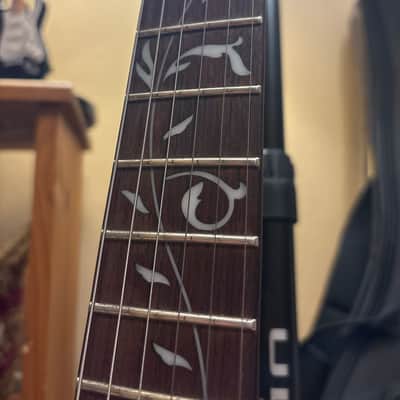 Ibanez JEMJR-BK Steve Vai Signature with Jatoba Fretboard 2022 - Present - Black image 5