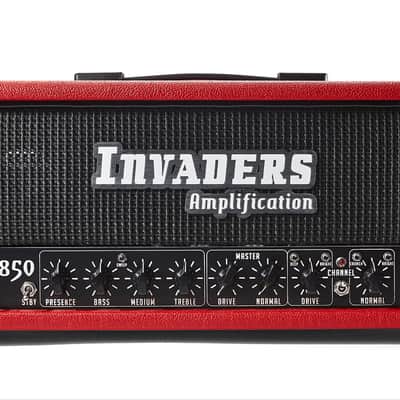 Invaders Amplification - Serie 8 - 850 Devil Dual Master - 50W High Gain - Redwine image 6