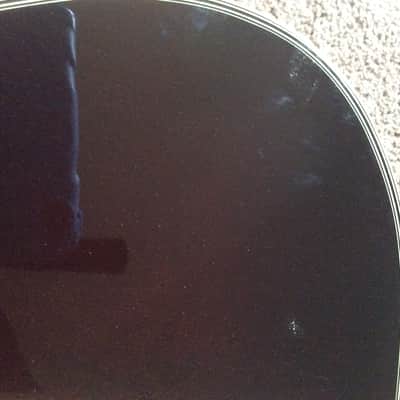 Alvarez 5055 Bluesman Acoustic, Sunburst hardshell case image 6