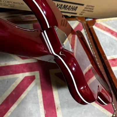 DeArmond Jet Star Special Crimson Red Transparent Electric Guitar image 9