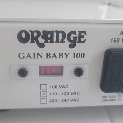 Orange Gain Baby 100 2-Channel 100-Watt Guitar Amp Head 2025 - Present - White image 9