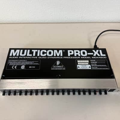 Behringer Multicom Pro-XL MDX4600 4-Channel Audio Interactive Dynamics Processor 2010s - Black / Silver image 3