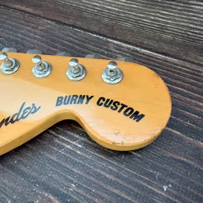 70s FERNANDES Burny Custom FST-70 Stratocaster Type Neck Made in Japan as is image 3