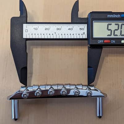 Mustang bridge - 9.5" radius 52mm string spread (for Jaguar and Jazzmaster) image 2