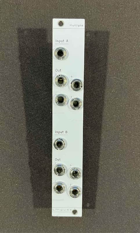 Linguae Devices Buffered Multiple 4HP Eurorack Module 2025 - Excellent Condition - White