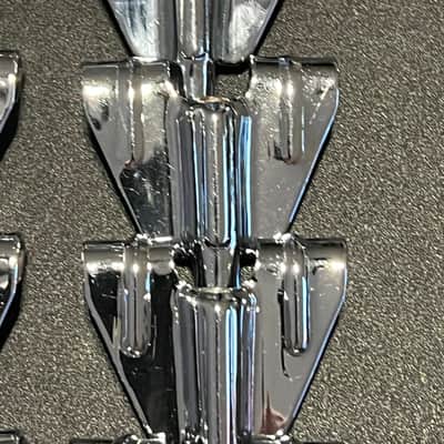 Vintage Rogers Bass Drum Claws (14) Chrome image 4