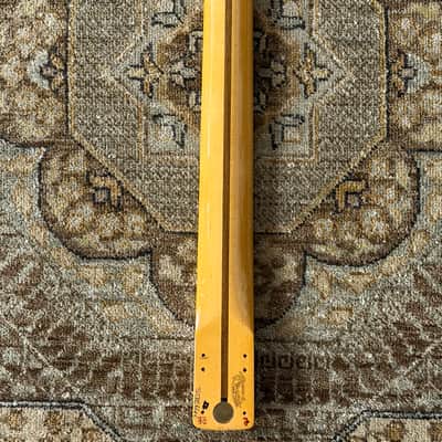 Fender Sub-Sonic Baritone Stratocaster Neck, 22 Medium Jumbo Frets, Maple image 12